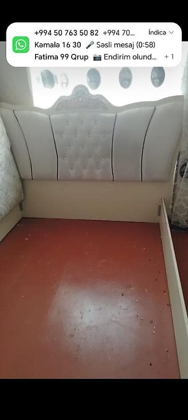 Pulsuz: Taxt satilir 50m son qiymetdi.demiri yoxdu matras ve taxtdi.matras — 3
