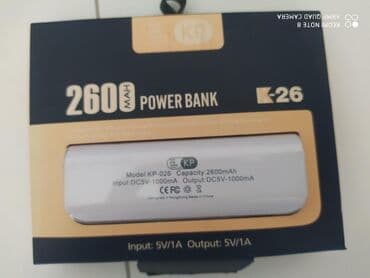 ayfon yeni: Powerbank 2600mah yeni samsung ayfon ucun gedir bir der dolduru — 1