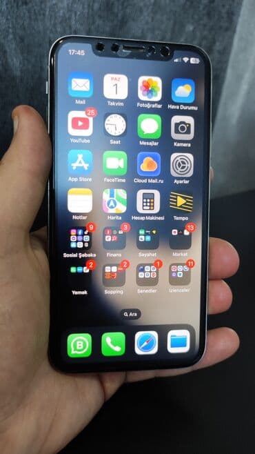iphone 8 plus 2. el fiyatı: IPhone X, 64 GB, Gümüşü, Face ID — 3