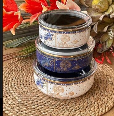 cugun qazanlar: Qazan, rəng - Göy, Çuqun, 1 l, 18 sm, Türkiyə — 5