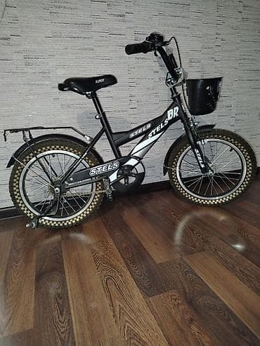 focus velo: Uşaq velosipedi – STELS BR, 16” - Rəng: qara-ağ - Təkərlər: 16" dişli — 5