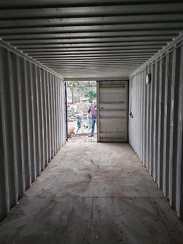 40 futluq metal konteyner – anbar və ya iş sahəsi kimi istifadəyə — 3