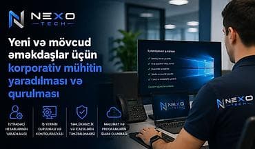 Şirkətlər üçün İT mühitinin qurulması və sazlanması. Yeni əməkdaş işə