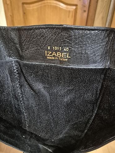 kisi ucun botlar: IZABEL qadın çəkmələri – Made in Turkey - Model: K 1011 - Ölçü: 40 - — 4