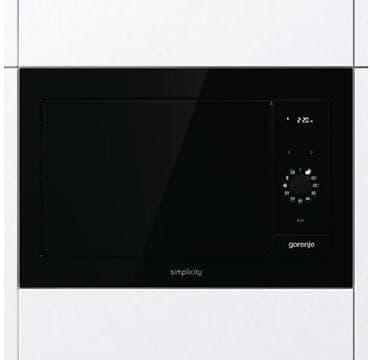 Mikrodalğalı soba Gorenje, Quraşdırılan, Mikrodalğalar ilə, rəng - Qara, Yeni