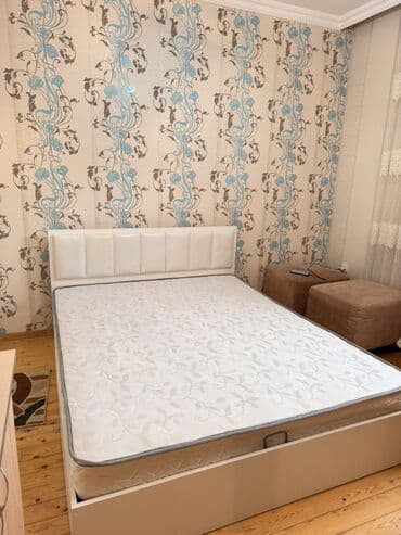 İkinəfərlik çarpayı, Bazalı, Matras ilə, Siyirməsiz