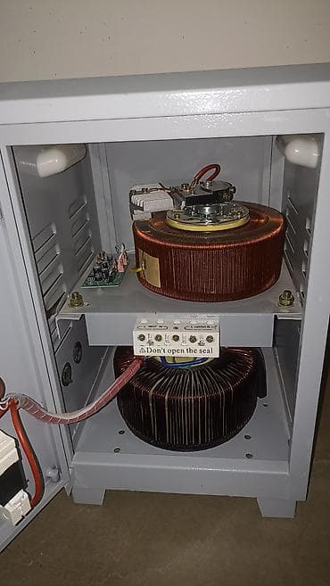 ev saati: MEGASAN SVC-7500VA avtomatik AC gərginlik tənzimləyicisi - Güc: 7500 — 5