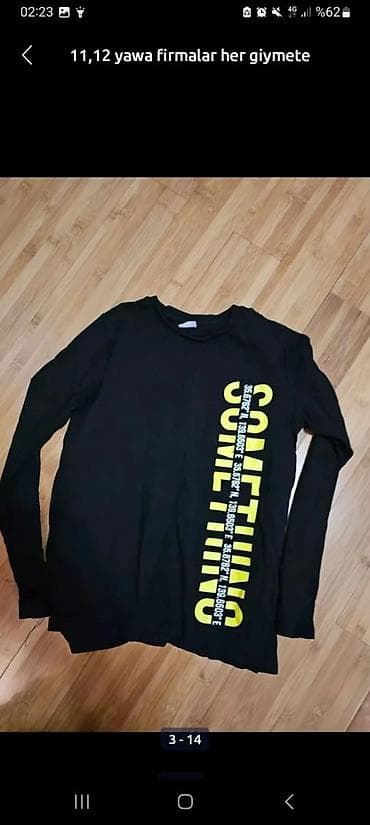 Donlar: Uşaq geyimləri dəsti – 10-12 yaş aralığı - Sviter/Svitşört: Açıq boz — 6