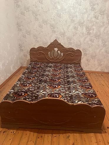 iki nəfərlik carpayılar: İkinəfərlik çarpayı, Bazasız, Matras ilə, Siyirməsiz — 1