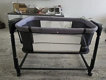 intex matras: Oğlan və qız üçün, İşlənmiş, Dördbucaq, Beşik, Matras ilə, Yellənmə mexanizmsiz — 6