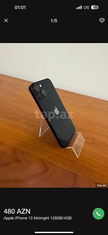 IPhone 13, 128 GB, Mavi, Simsiz şarj