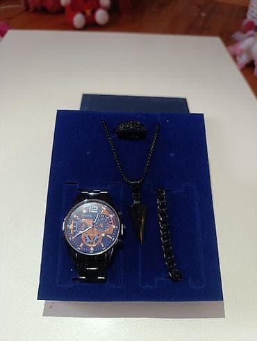 Kişi ayaqqabıları: Yeni, Saat dəsti, rəng - Qara — 3