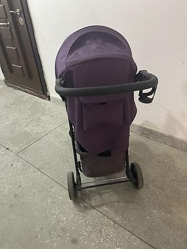 Uşaq arabası – Babysten brendi, bənövşəyi/boz rəng. Xüsusiyyətlər: - — 1