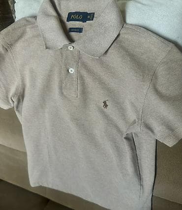 polo ralph lauren: Futbolka, Ralph Lauren, S, rəng - Bej — 1