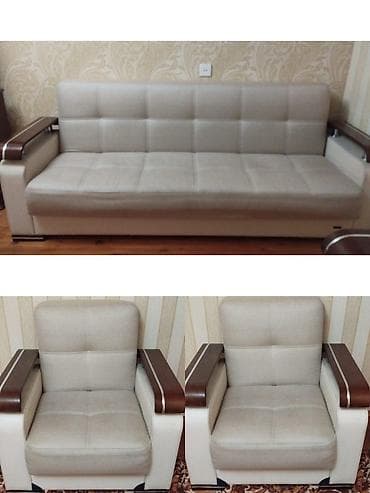 Divan dəsti 150 azn Yaxşı vəziyyətdədir. Divanda kreslolarda açılır