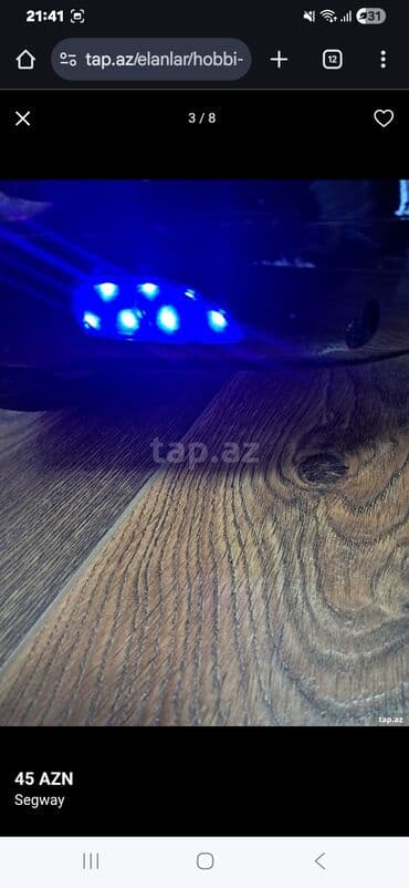 Elektrikli samokatlar: Hoverboard (Segway) – qara rəng - 2 təkərli, özünü tarazlayan — 3