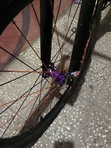 Şəhər velosipedləri: Mtb ya həvəs uçun yıgılıbdı 3aydı alınıbdı hasnss pro7 arxa qabag 9diş — 3