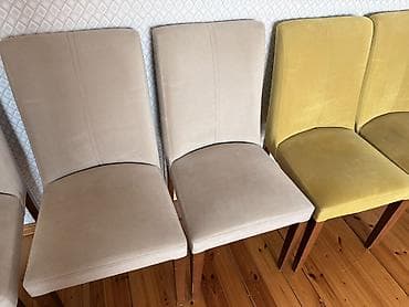 kafe stullari: Qonaq otağı üçün, Yeni, Açılan, Dördbucaq masa, 6 stul — 9