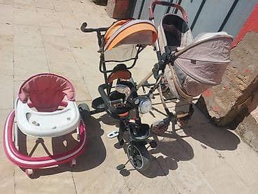 uwaq ucun: 3-ü 1-də araba — 3