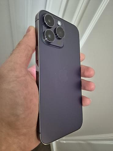 ikinci əl iphone 14 pro max: IPhone 14 Pro Max, 128 GB, Deep Purple, Face ID — 2