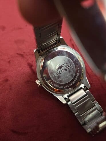 lacoste qolbaq qiymeti: Qol saatı, Lacoste, rəng - Qara — 4