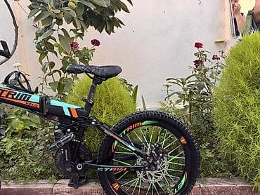 velosiped satilir: STRIM Velo qatlanan dağ velosipedi - Qatlanan gövdə: şəhərdə və — 8