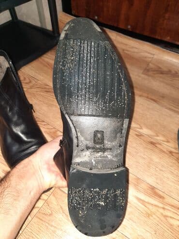 Женская обувь: Məhsul: kişi üçün qışlıq dəri botlar MORESCHI FİRMASI ARJİNAL İTALİYA — 5