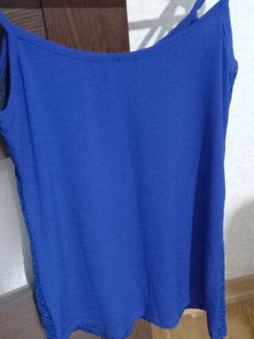 Пиджаки: Mavi rəngli, parıltılı fakturalı qadın topu (brend: Kemal). - Model — 3