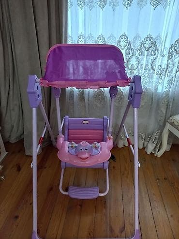 Rəxşəndə🦋 Yelləncək satılır. Qiymət 70 manat. 1 defe istifadə