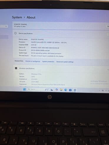 hp notebook azerbaycan: HP 16 ", Intel Celeron, 128 GB, Pulsuz çatdırılma, Ünvandan götürmə — 5