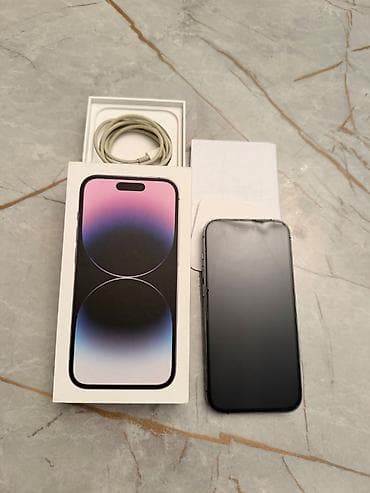 ipad satilir: IPhone 14 Pro, 256 GB, Deep Purple, Simsiz şarj, Face ID — 7
