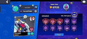 ucuz smart tv: Brawl Stars hesabı - Kupa yolu: 61.135 - Prestij: 40 - Toplanmış — 2
