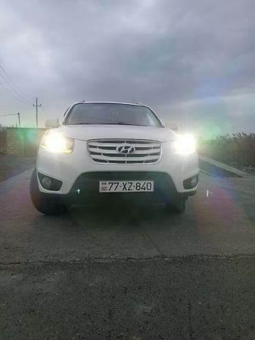 salon oturacaqlari: Hyundai Santa Fe: 2 l | 2009 il Krossover — 8