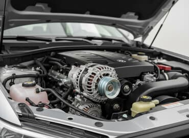 avtomobil ucun: İsuzu NPR-66 (4HF1) model avtomobilləri üçün 24V/80A Generator ehtiyat — 9