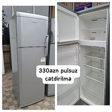 2 qapılı Beko Soyuducu Satılır, rəng - Gümüşü