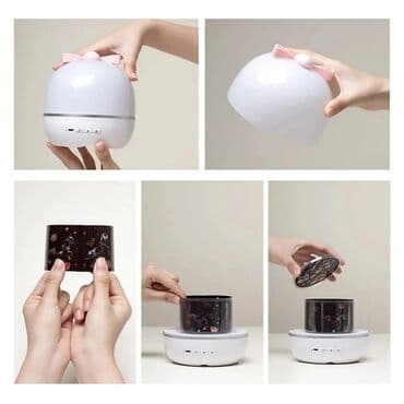 himalay duzu lampası: Lampa projektor Led dönən musiqili projektor🔮 Hədiyyəlik💝🎁 🔹 Ölkə — 6