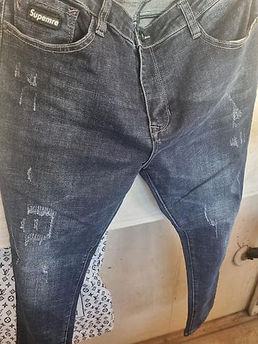 stringer alt geyimi: Cins şalvar, Supreme, 2XL — 5