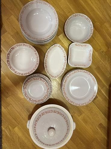 ag sirke: Nahar dəsti, rəng - Ağ — 4