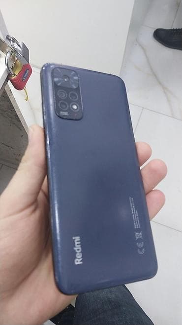 qədimi telefonlar: Redmi Note 11, 64 GB, rəng - Mavi, Sensor — 2