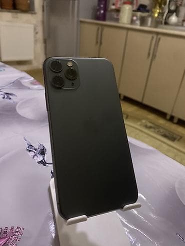 apple iphone se: IPhone 11 Pro, 64 GB, Space Gray, Simsiz şarj, Face ID — 3