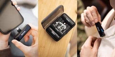 Fleytalar: Yaxa mikrofonu "BoyaLınk". 📌Boya brendindən Original Wireless (simsiz) — 10