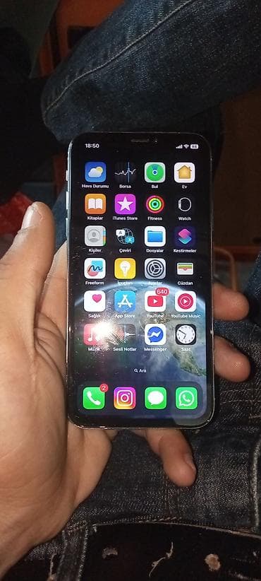 IPhone X, 64 ГБ, White Titanium, Гарантия, Беспроводная зарядка, Face ID — 3