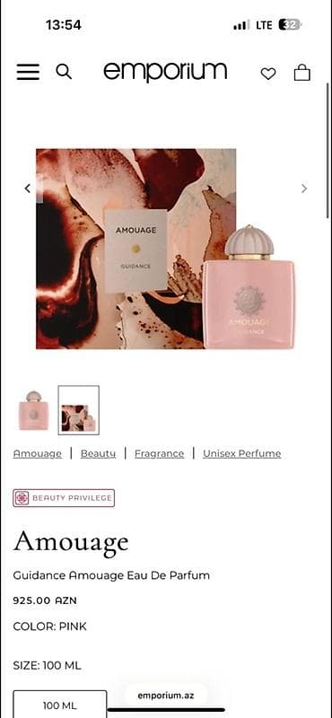 parfumer: Tecili pul lazim olduqu ucun satilir bu qiymete en ucuz 900 manatdi — 3