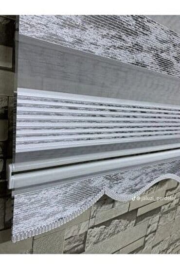 hasar ustu jaluzler: Zebra tipli pərdələr, həm jalüz, həm də pərdə funksiyalarını — 10