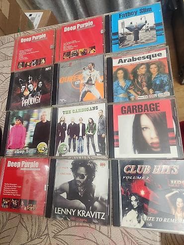 dvd diskleri: MP3/CD kolleksiyası – müxtəlif musiqi qrupları və ifaçılar Satılır — 1