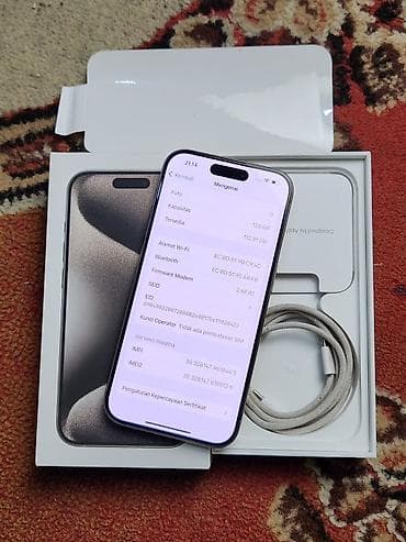 250 gb hard disk: IPhone 15 Pro, 128 GB, Natural Titanium, Sənədlərlə — 2