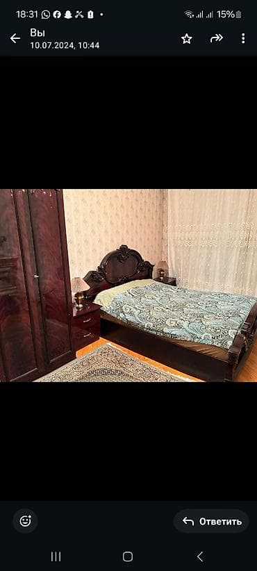 dekor agaclar: Klassik üslubda tam yataq otağı dəsti Komplekt: - 2 nəfərlik çarpayı — 2