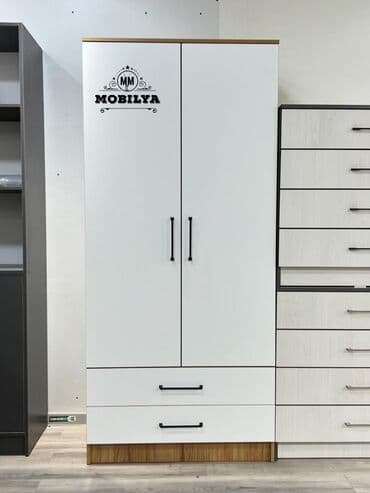 qapı modelleri: Yeni, Açılan, 2 qapılı Düz dolab, Qarderob, paltar dolabı, Azərbaycan — 5