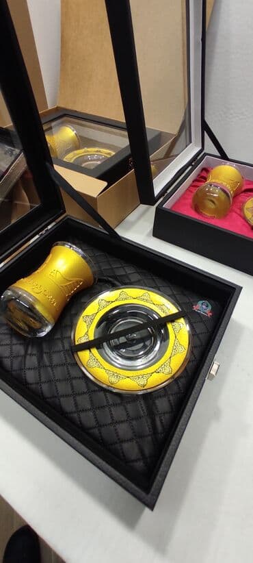 qızıl qabı: Armudu stəkanlar, rəng - Qızılı — 8