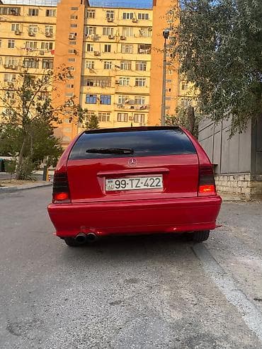 w202 zaslonka: Mercedes-Benz C-Class (W202) Universal/Wagon – qırmızı rəng — 8